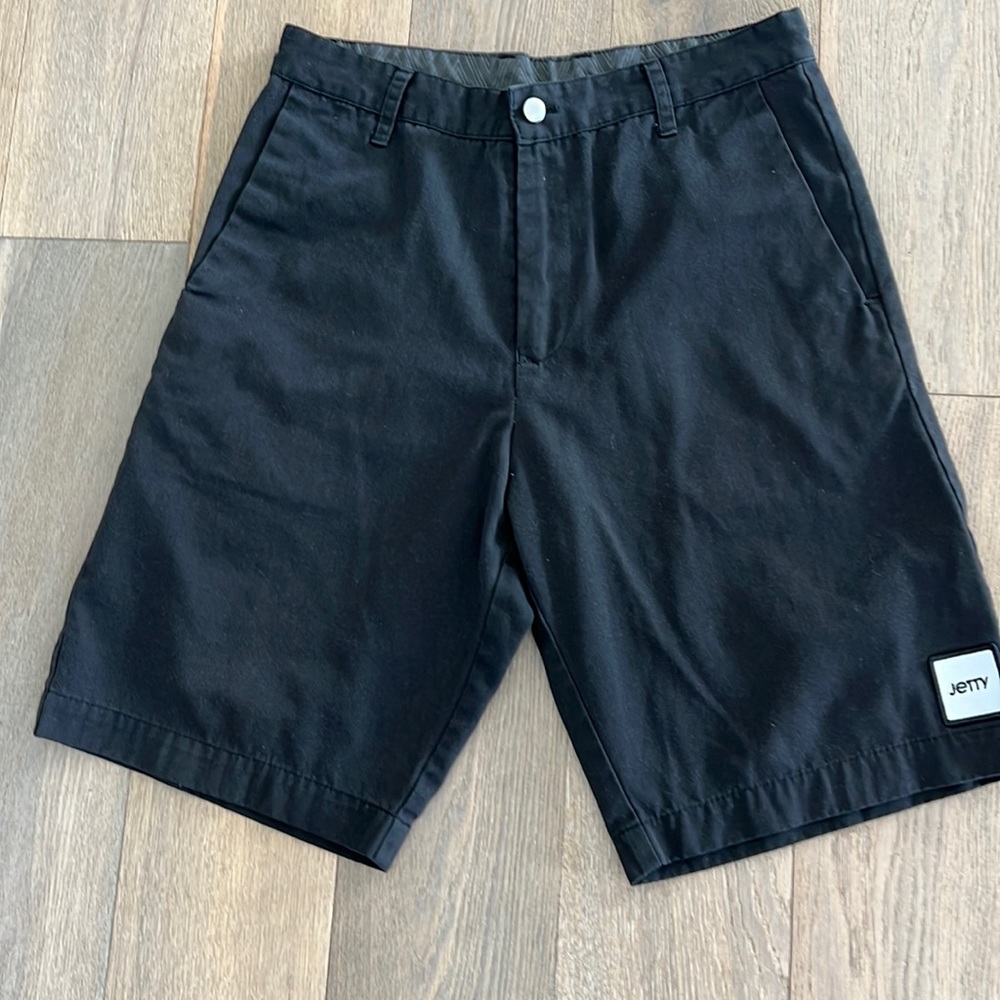 Jetty black shorts men size 32